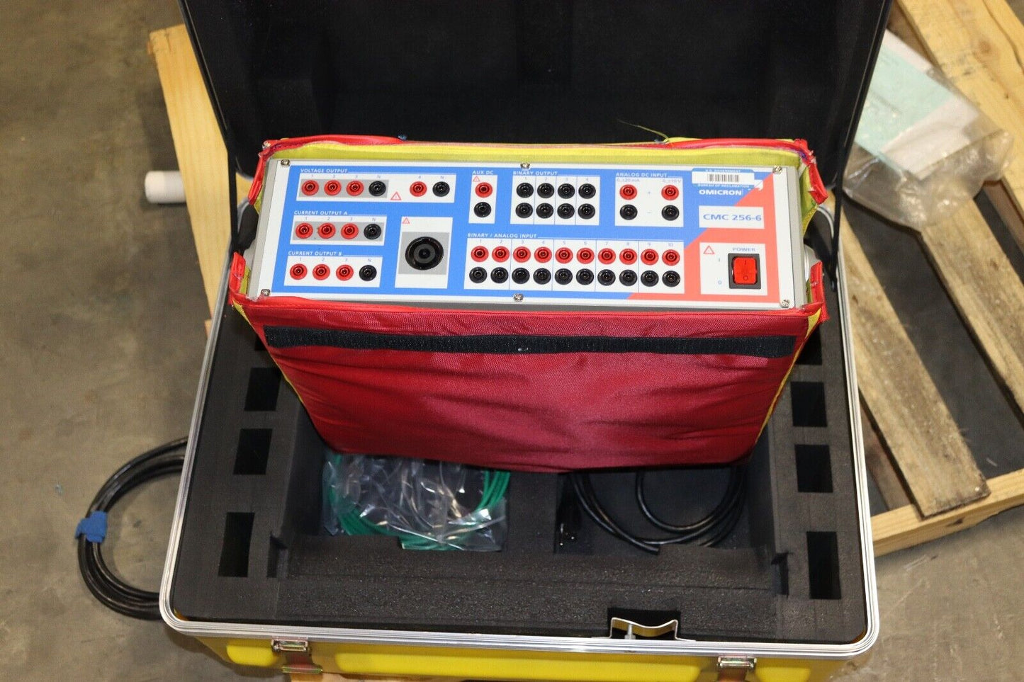 Omicron CMC 256-6 Voltage Protective Relay Test Set