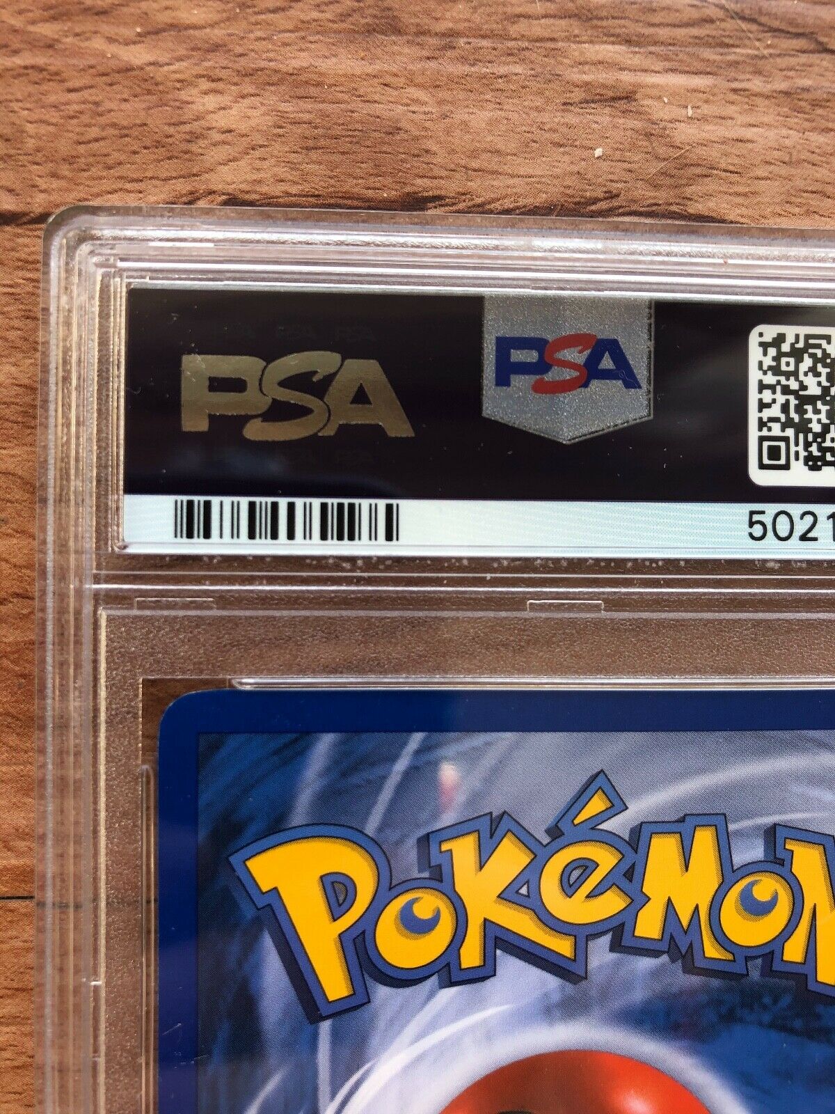 Pokemon Rayquaza Gold Star 107107 Card PSA9