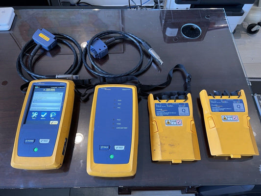 Fluke Networks DSX-8000 Versiv2 DSX Cable Analyzer Cat6a Cat8 Versiv wfiber mod