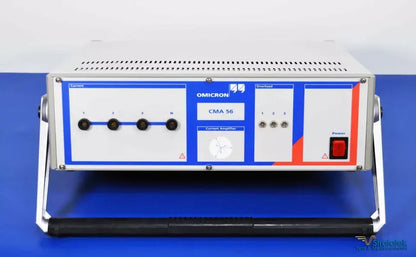 Omicron CMC 56 Relay Test Set and CMA 56 Amplifier with Software Calibrated