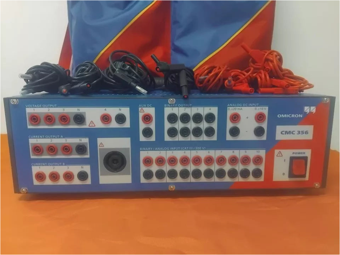 OMICRON CMC 356 Universal Relay Test Set and Commissioning Tool